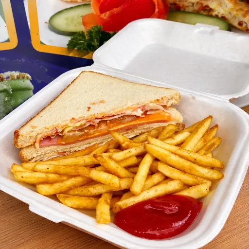 Sándwich Jamón y Queso