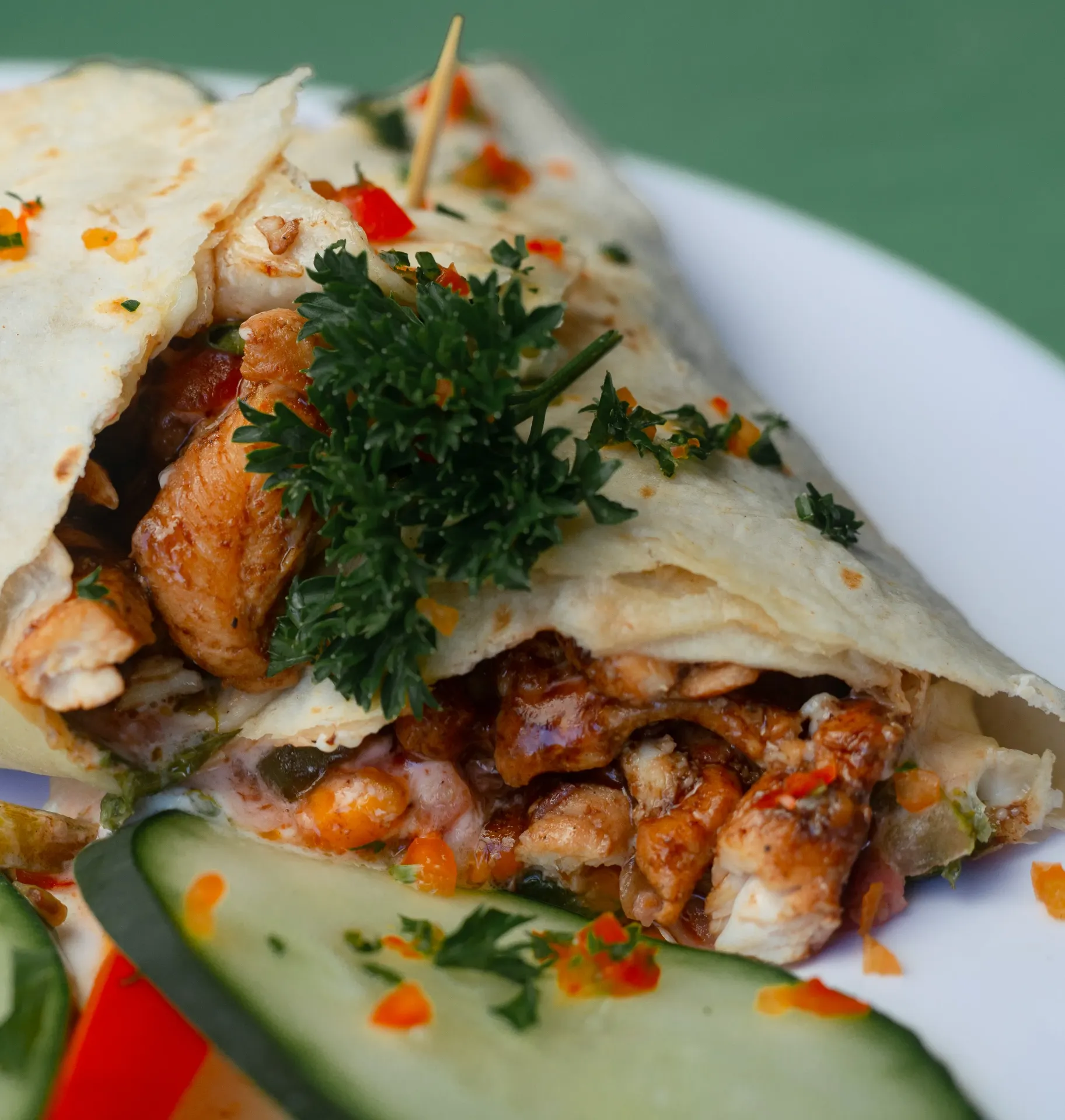 Burrito Con Papas Fritas