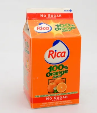 Jugo de Naranja sin Azúcar 16 oz